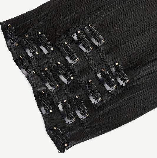 Straight Clip-Ins Extensions (3 pack)